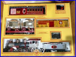 Bachmann's G Scale Emmett Kelly Jr Circus Train The Ring Master Set #90020 NIB