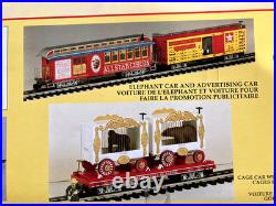 Bachmann's G Scale Emmett Kelly Jr Circus Train The Ring Master Set #90020 NIB