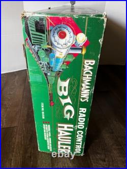 Bachmann's Radio Control BIG HAULER 80s Train Set G Scale Tested withVideo 90-0100