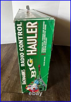 Bachmann's Radio Control BIG HAULER 80s Train Set G Scale Tested withVideo 90-0100