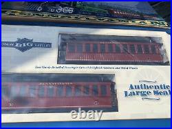 Bachmmann Big Haulers Pennsylvanian Train Set G scale New