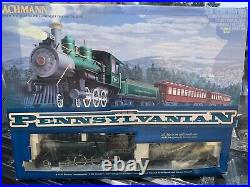 Bachmmann Big Haulers Pennsylvanian Train Set G scale New
