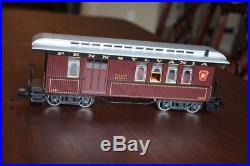 Beautiful Vintage Lgb Pennsylvania 2-6-0 G-scale Complete Train Set