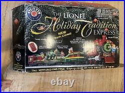 Boxed Lionel Holiday Tradition Express Train Set G Gauge Christmas Track