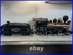 Buddy L G Scale 2-6-2 Santa Fe Steam Locomotive For Train Set Layout #52