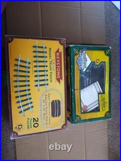 Buddy L Large G Scale Train Set With 5 Cars And 20 Pc Track (read) (untested)