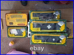 Buddy L Large G Scale Train Set With 5 Cars And 20 Pc Track (read) (untested)