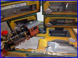 Buddy L Large G Scale Train Set With 7 Cars And 40 Pc Double Track Custom DDM Buddy L Large G Scale Train Set With 7 Cars And 40 Pc Double Track Custom DDM