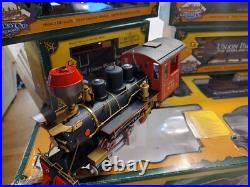 Buddy L Large G Scale Train Set With 7 Cars And 40 Pc Double Track Custom DDM Buddy L Large G Scale Train Set With 7 Cars And 40 Pc Double Track Custom DDM