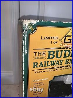 Buddy L Railway Express Electric Train Set with steam G Scale I of 1000
