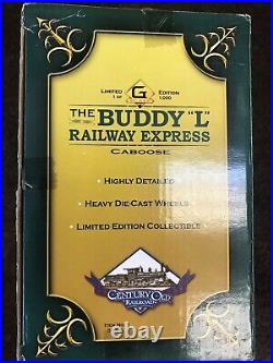 Buddy L Railway Express G Scale Six Piece Train Set Preowned