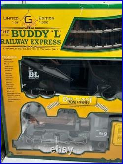 Buddy L Railway Express G Scale Train Set Limited Edition 1/1000 Sealed New