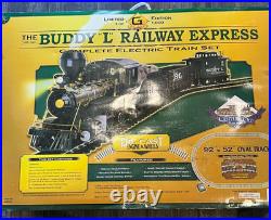 Buddy L Railway Express G Scale Train Set Limited Edition 1/1000 Sealed New