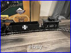 Buddy L Railway Express Santa Fe electric train set with steam g scale I of 1000