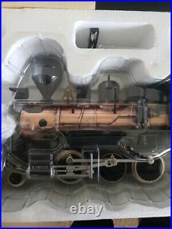 Buddy L Railway Express Train Set G Scale Diecast Engine Tender Box Car Lot of 5