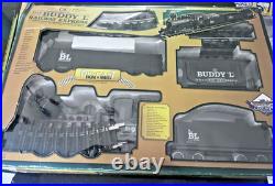 Buddy L Railway Express Train Set No. 50001 Die-Cast Engine Track Sounds Lights Buddy L Railway Express Train Set No. 50001 Die-Cast Engine Track Sounds Lights