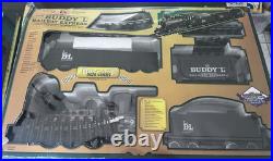 Buddy L Railway Express Train Set No. 50001 Die-Cast Engine Track Sounds Lights Buddy L Railway Express Train Set No. 50001 Die-Cast Engine Track Sounds Lights
