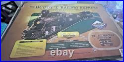 Buddy L Railway Express Train Set No. 50001 Die-Cast Engine Track Sounds Lights Buddy L Railway Express Train Set No. 50001 Die-Cast Engine Track Sounds Lights