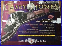 Casey Jones Electric Train Set Bachmann Big Hauler Large G Scale 90039