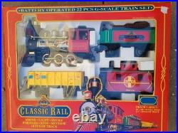 Classic Rail Train Set Echo 22 Pcs Sound Light Smoke Forward Stop Reverse