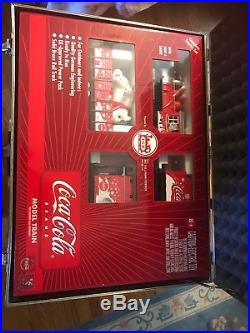 Coca Cola Christmas Train Set Lgb G Scale With Trunk