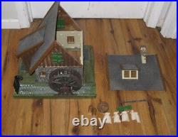 DAMAGED LGB POLA 935 Water Mill Train Model Set Kit Station G Scale Rare