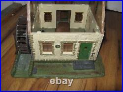 DAMAGED LGB POLA 935 Water Mill Train Model Set Kit Station G Scale Rare