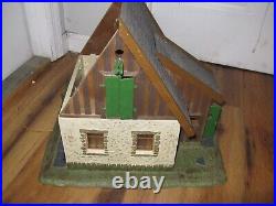 DAMAGED LGB POLA 935 Water Mill Train Model Set Kit Station G Scale Rare