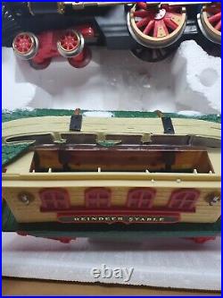 Dillard's Trimmings Animated Christmas Train Set G Scale By New Bright