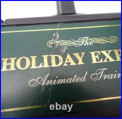 Dillard's Trimmings G-Scale ANIMATED CHRISTMAS TRAIN SET with Box No Tracks