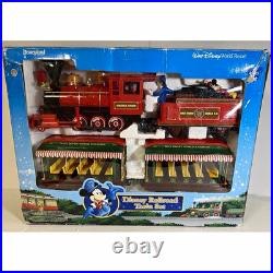 Disney Disneyland Railroad Starter Set withTrack Light Sound Smoke