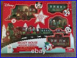Disney Mickey Mouse Holiday Express 36- piece Train set collectors G scale
