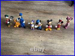 Disney Parks Railroad Train Set G SCALE Lights & Sounds with 8 Figurinestested