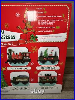 Dr Seuss Grinch Holiday Express 36 Pc Train Set Series 1 Special Edition Dr Seuss Grinch Holiday Express 36 Pc Train Set Series 1 Special Edition
