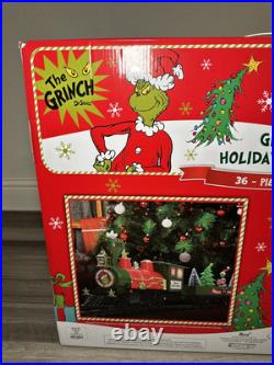 Dr Seuss Grinch Holiday Express 36 Pc Train Set Series 1 Special Edition Dr Seuss Grinch Holiday Express 36 Pc Train Set Series 1 Special Edition