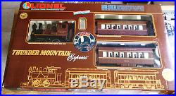 EXCELLENT Lionel 8-81001 Thunder Mountain Express Train set READY TO RUN G SCALE