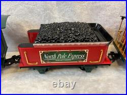 EZTEC North Pole Express Christmas Train Set G-Gauge (Large scale) # 37260 Works EZTEC North Pole Express Christmas Train Set G-Gauge (Large scale) # 37260 Works