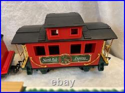 EZTEC North Pole Express Christmas Train Set G-Gauge (Large scale) # 37260 Works EZTEC North Pole Express Christmas Train Set G-Gauge (Large scale) # 37260 Works