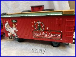EZTEC North Pole Express Christmas Train Set G-Gauge (Large scale) # 37260 Works EZTEC North Pole Express Christmas Train Set G-Gauge (Large scale) # 37260 Works