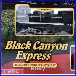EZTEC Train G Black Canyon Express Wireless Remote Controlled 33 PCS Set