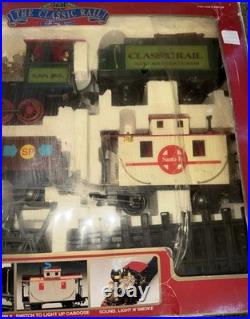 Echo Classic Rail G-scale train set battery-powered Withsound, light n' smoke NEW