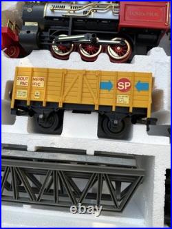 Echo The Classic Rail Battery Operated G-Scale Train Set Original Box! 26 Pcs