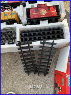 Echo The Classic Rail Battery Operated G-Scale Train Set Original Box! 26 Pcs