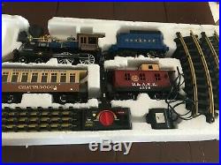 Electric RailKing By New Bright Vintage G Scale Train Toy Model Set