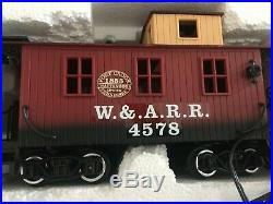 Electric RailKing By New Bright Vintage G Scale Train Toy Model Set
