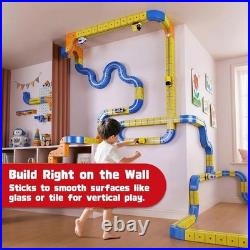 Electric Train Set for Kids Ages 3-8 Modular 3D Flexible Race Track Buildin
