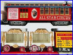 Emmett Kelly Jr Circus Train Set #90020 Bachmann G Scale Big Haulers in Box