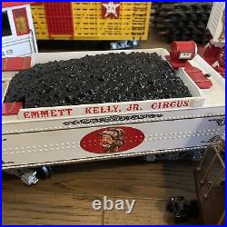 Emmett Kelly, Jr. Circus Train Set by Bachmann- G Scale- Used NOT TESTED