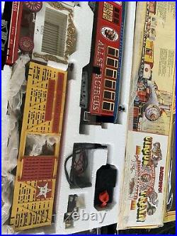 Emmett Kelly The Ringmaster Circus Train Set GScale Untested. But New In Box