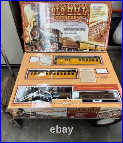 Excellent-Gold Hill Express-Bachmann Big Haulers G Scale Train Set- Extra Track